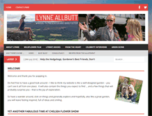 Tablet Screenshot of lynneallbutt.co.uk